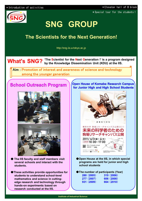 Scientists for the Next Generation !